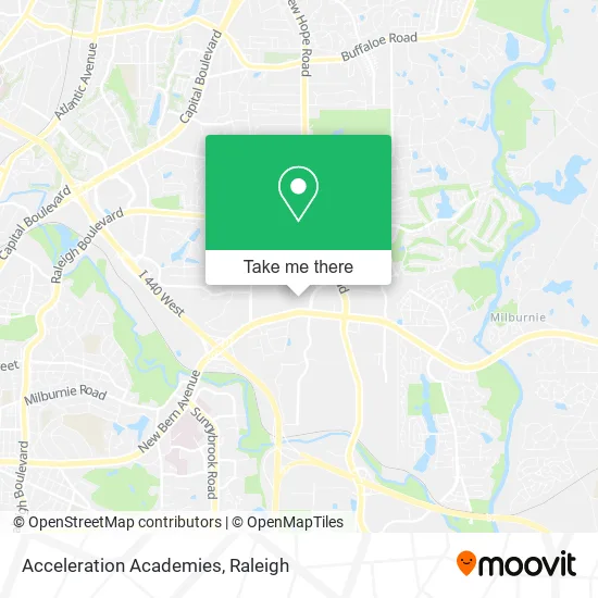 Acceleration Academies map