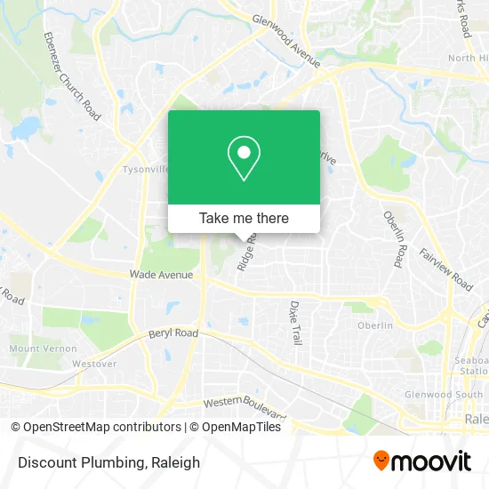 Discount Plumbing map