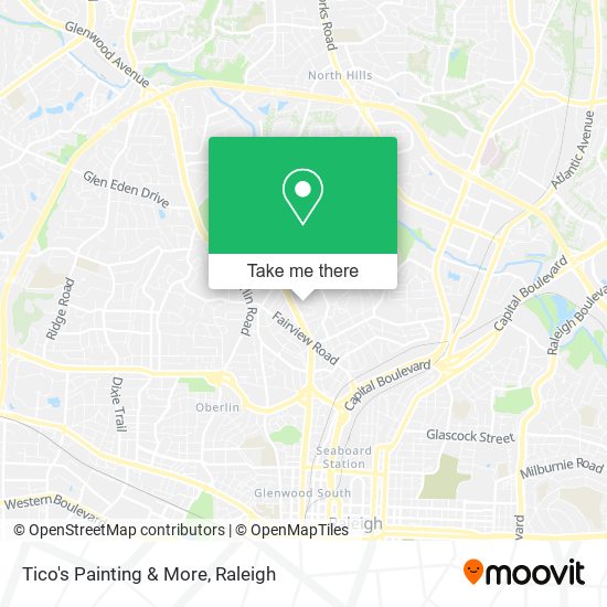Tico's Painting & More map