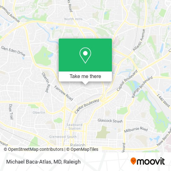 Mapa de Michael Baca-Atlas, MD