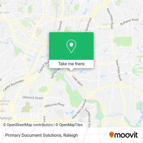 Primary Document Solutions map