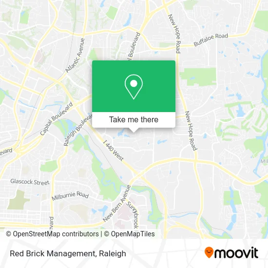 Red Brick Management map