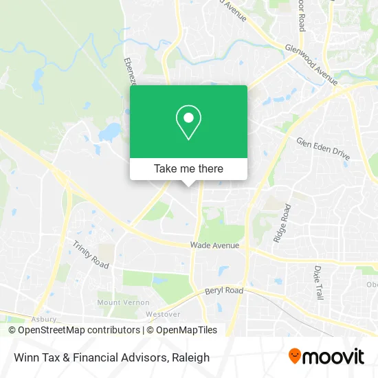 Winn Tax & Financial Advisors map