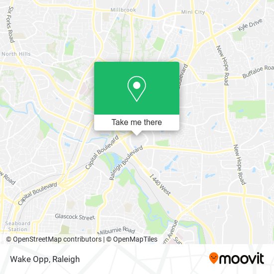 Mapa de Wake Opp