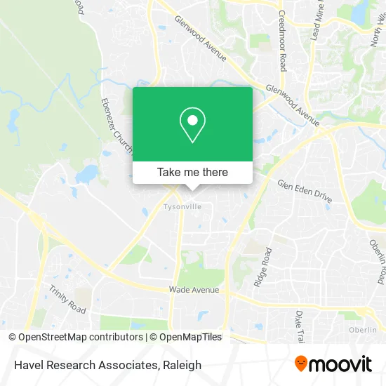 Havel Research Associates map