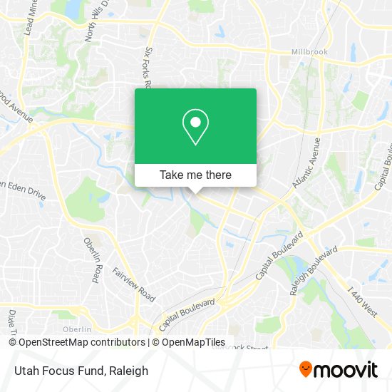 Utah Focus Fund map
