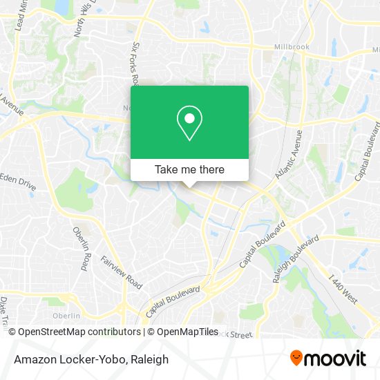 Mapa de Amazon Locker-Yobo