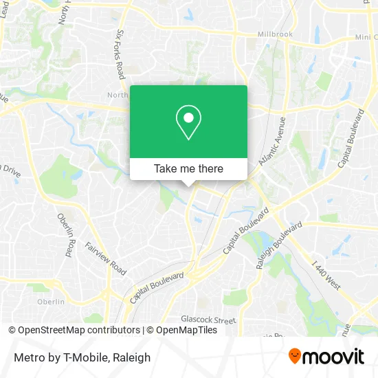 Metro by T-Mobile map