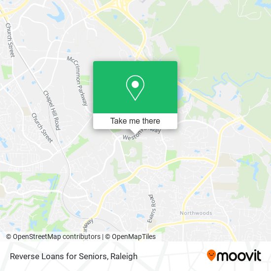 Reverse Loans for Seniors map
