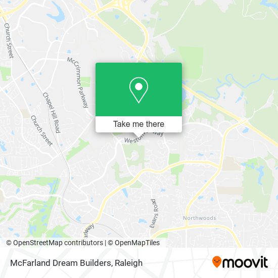 Mapa de McFarland Dream Builders