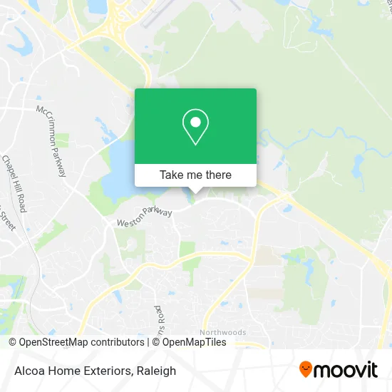 Alcoa Home Exteriors map