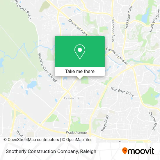 Snotherly Construction Company map