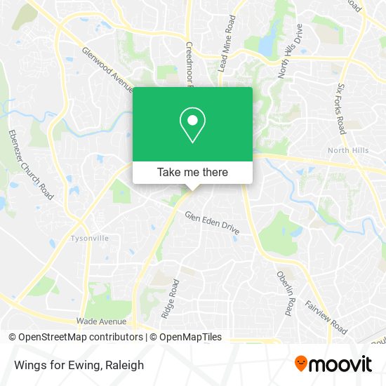 Mapa de Wings for Ewing