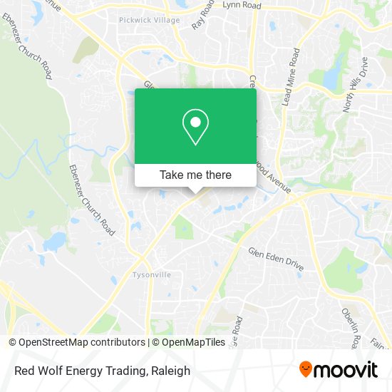 Mapa de Red Wolf Energy Trading