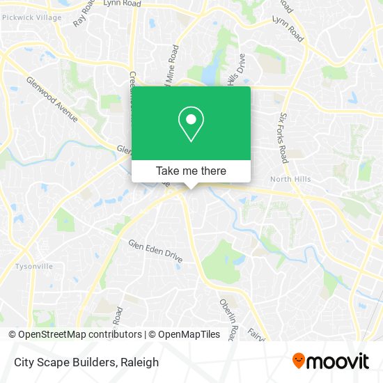 City Scape Builders map