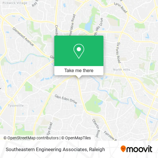Mapa de Southeastern Engineering Associates