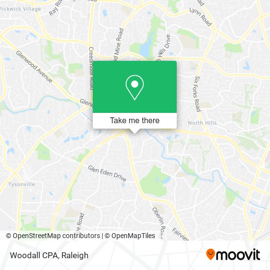 Woodall CPA map