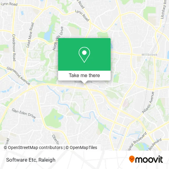 Software Etc map