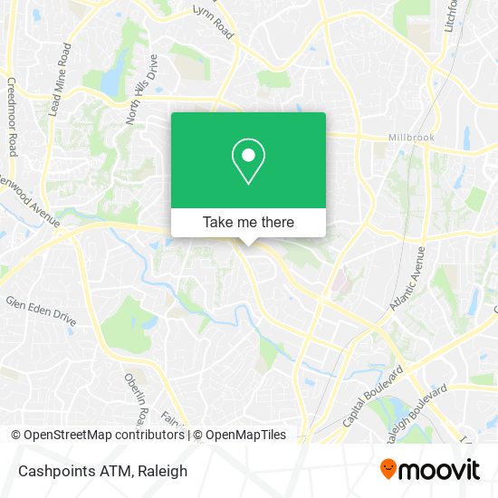 Mapa de Cashpoints ATM