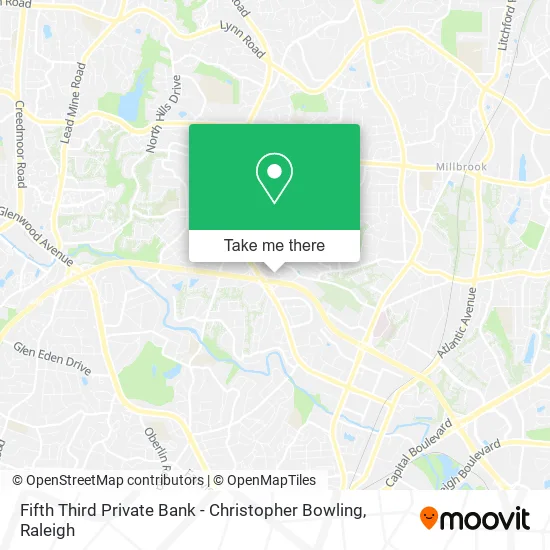Fifth Third Private Bank - Christopher Bowling map