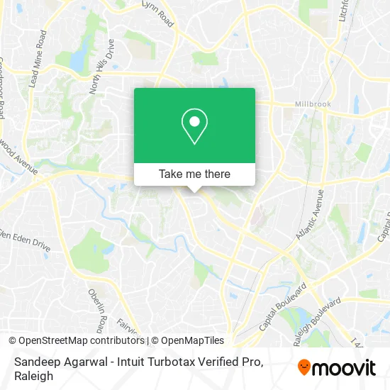 Sandeep Agarwal - Intuit Turbotax Verified Pro map