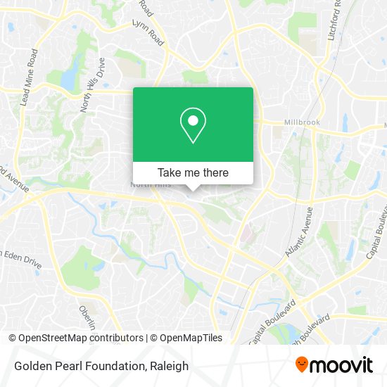 Golden Pearl Foundation map