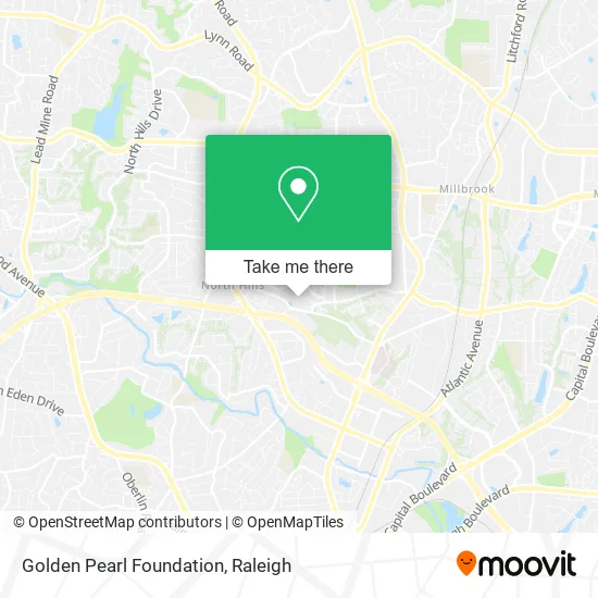 Golden Pearl Foundation map