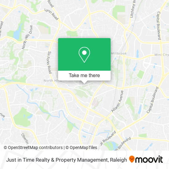 Just in Time Realty & Property Management map