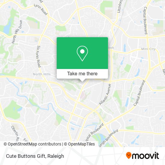 Cute Buttons Gift map