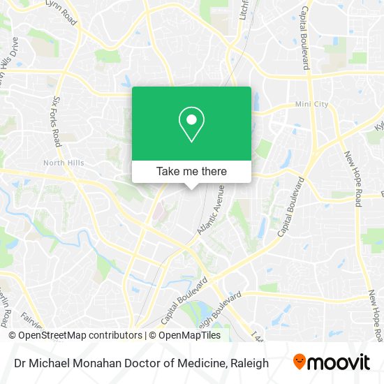 Dr Michael Monahan Doctor of Medicine map