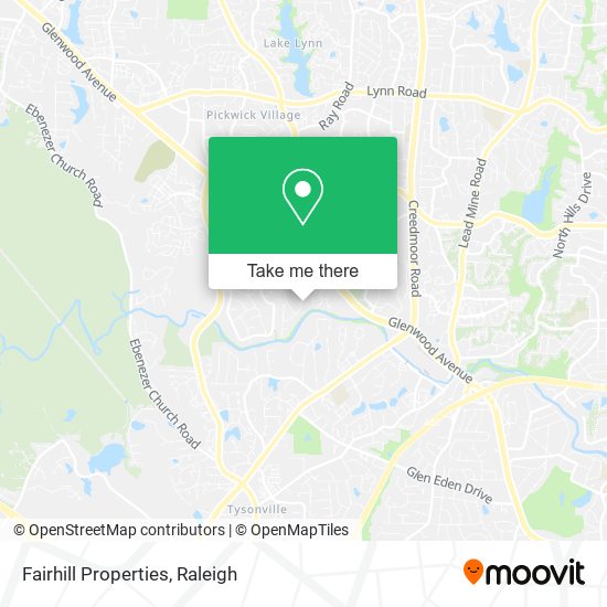 Fairhill Properties map