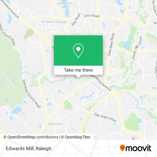 Mapa de Edwards Mill