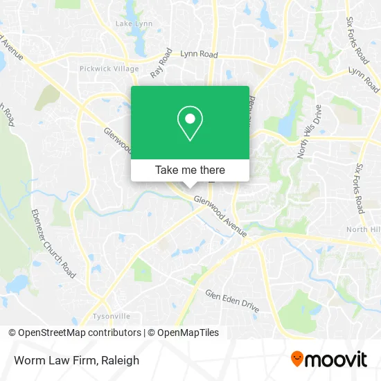 Worm Law Firm map