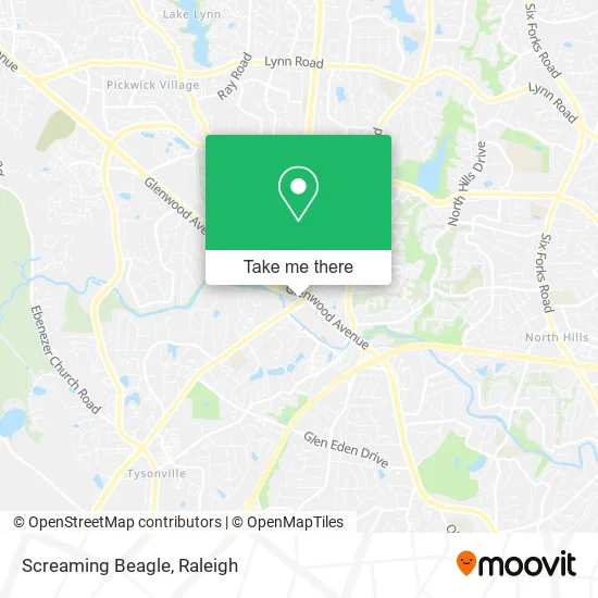 Screaming Beagle map
