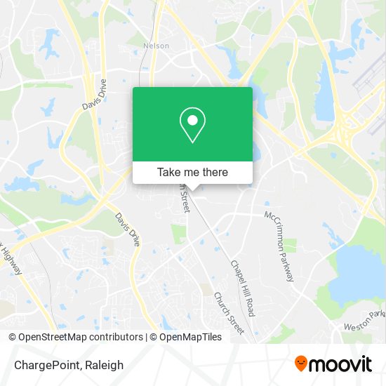 ChargePoint map