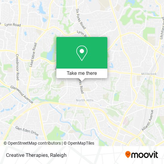 Mapa de Creative Therapies