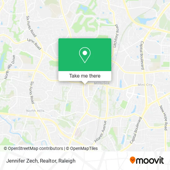 Mapa de Jennifer Zech, Realtor