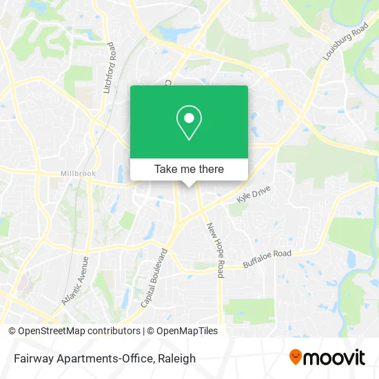 Fairway Apartments-Office map