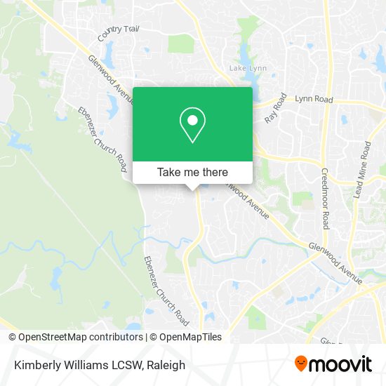 Mapa de Kimberly Williams LCSW