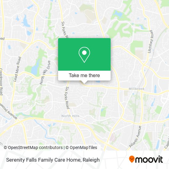 Serenity Falls Family Care Home map