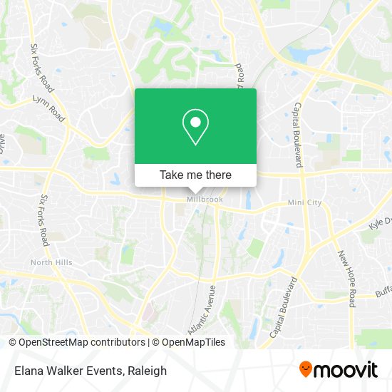 Elana Walker Events map