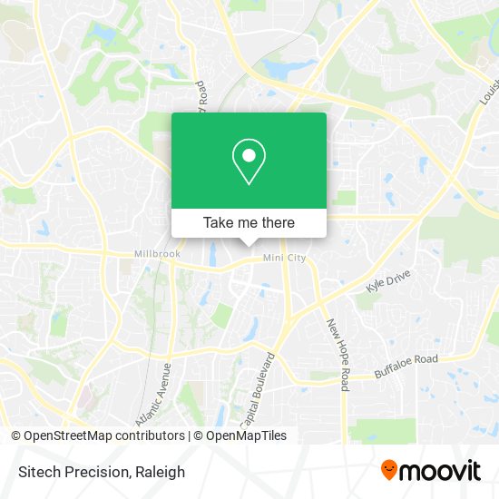 Mapa de Sitech Precision
