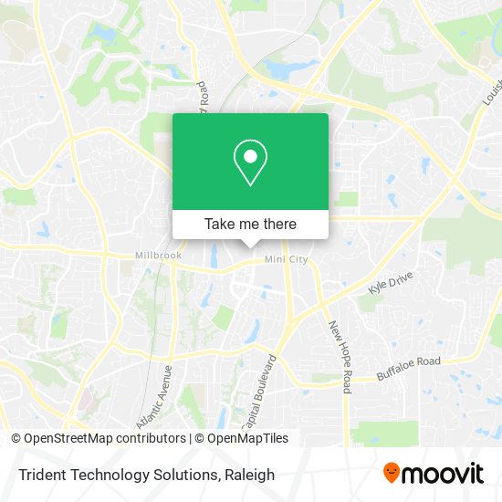 Trident Technology Solutions map