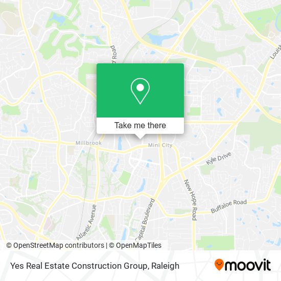 Yes Real Estate Construction Group map