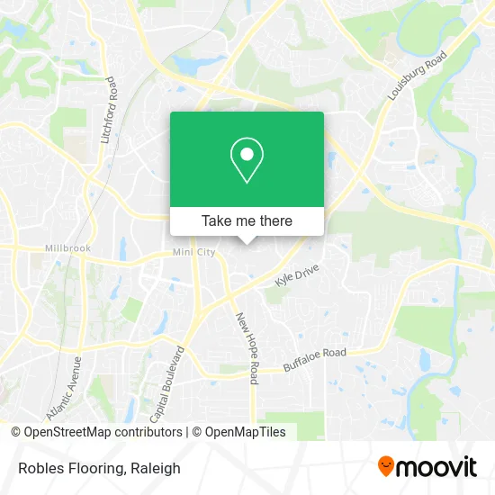 Robles Flooring map