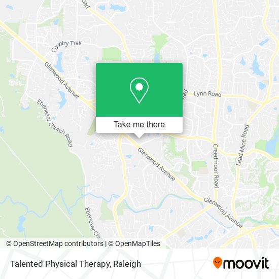 Talented Physical Therapy map