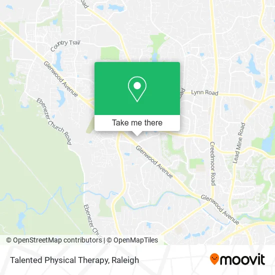 Talented Physical Therapy map