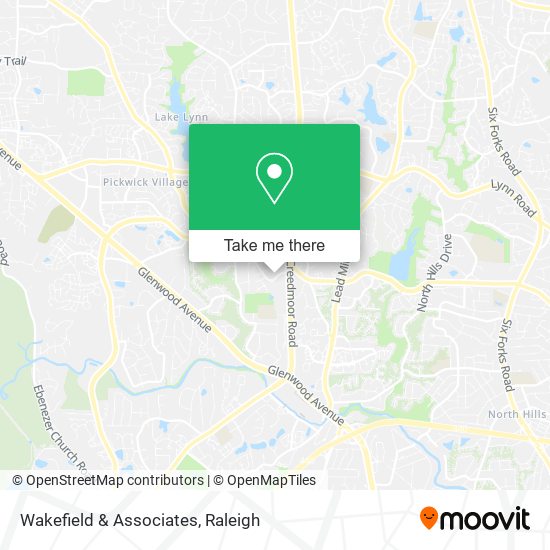 Wakefield & Associates map