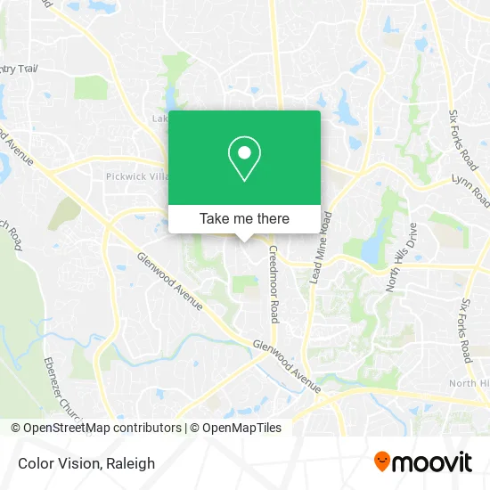 Color Vision map