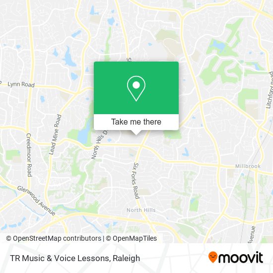 Mapa de TR Music & Voice Lessons